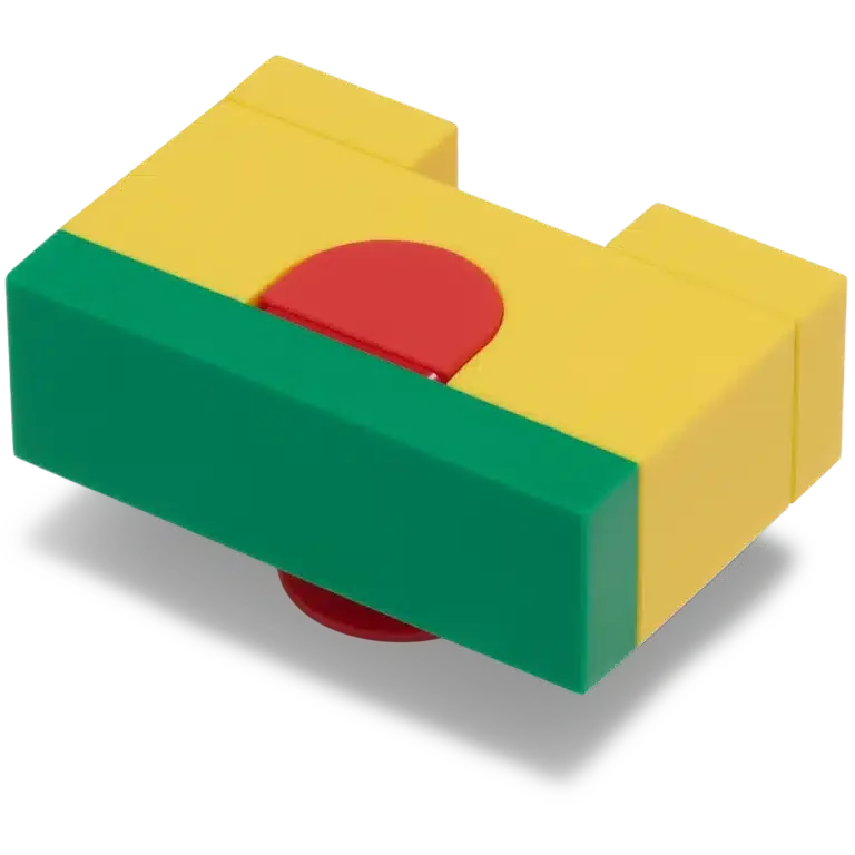 4 przypinki Jibbitz™ z motywem zamku 4 przypinki Jibbitz™ z motywem zamku