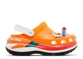 7-Eleven x Mega Crush Clog „Orange”