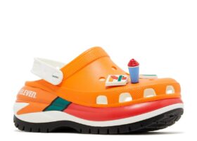 7-Eleven x Mega Crush Clog „Orange”