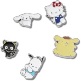 „B’hello Kitty® i przyjaciele – zestaw 5 Przypinek Jibbitz do butów” „B’hello Kitty® i przyjaciele – zestaw 5 Przypinek Jibbitz do butów”
