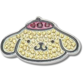 „B’pompompurin” z kryształami Swarovski® – Przypinki do butów Jibbitz™ „B’pompompurin” z kryształami Swarovski® – Przypinki do butów Jibbitz™