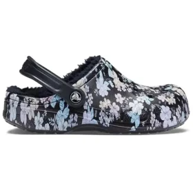 Baya Lined Clog „Black White”