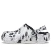 Baya Lined Clog, unisex, biało-szare kapcie „White Grey”