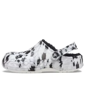 Baya Lined Clog, unisex, biało-szare kapcie „White Grey”