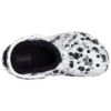 Baya Lined Clog, unisex, biało-szare kapcie „White Grey”