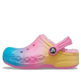 Baya Lined Clog z nadrukiem i podszewką „Pink Lemonade Multi”