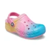 Baya Lined Clog z nadrukiem i podszewką „Pink Lemonade Multi”