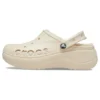 Baya Lined Platform Clog „Beige”