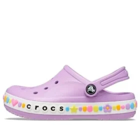 Bayaband Clog Charm Band „Purple White”