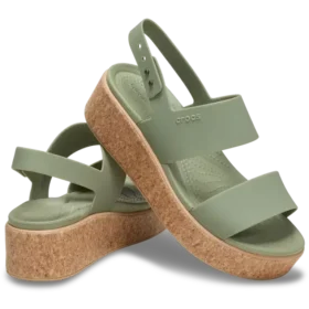 Brooklyn Cork Low Wedge
