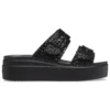 Brooklyn Croco Shine Buckle „Black”