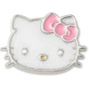 Błyszcząca przypinka do butów Hello Kitty Jibbitz Błyszcząca przypinka do butów Hello Kitty Jibbitz