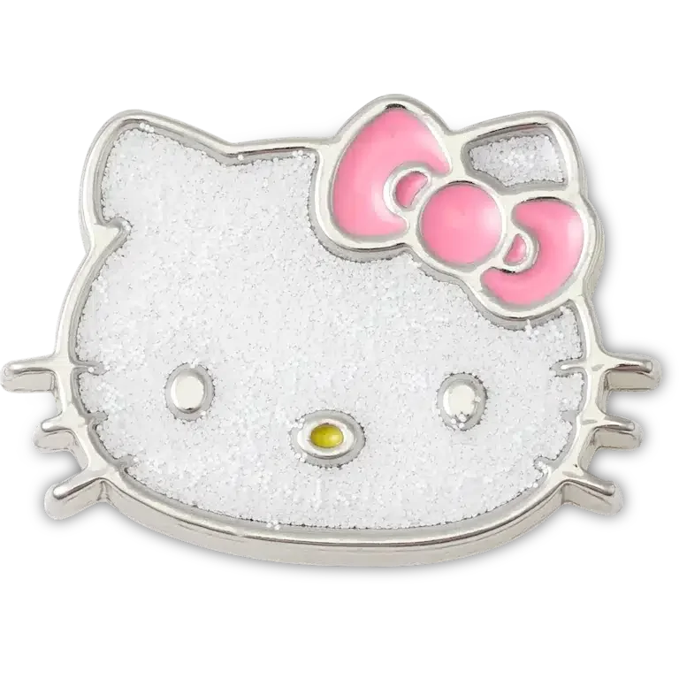 Błyszcząca przypinka do butów Hello Kitty Jibbitz Błyszcząca przypinka do butów Hello Kitty Jibbitz