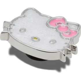 Błyszcząca przypinka do butów Hello Kitty Jibbitz