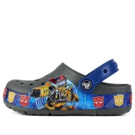 CFL Transformers Bnd Lt Slate Graffiti – szare sandały codzienne na zewnątrz