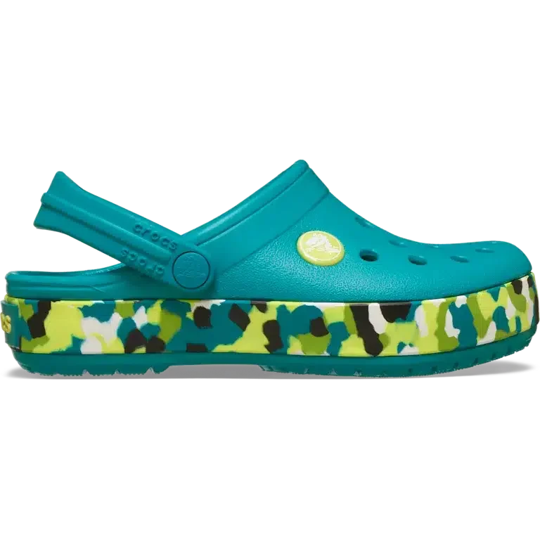 Chodak Crocband Glow Confetti Band dla maluchów Chodak Crocband Glow Confetti Band dla maluchów
