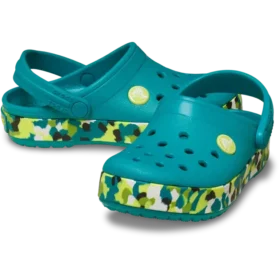 Chodak Crocband Glow Confetti Band dla maluchów