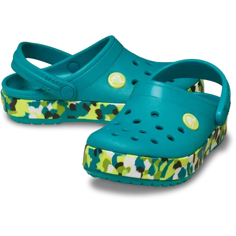 Chodak Crocband Glow Confetti Band dla maluchów Chodak Crocband Glow Confetti Band dla maluchów