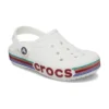 Chodaki Bayaband Rainbow Glitter „White Red”