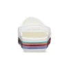 Chodaki Bayaband Rainbow Glitter „White Red”