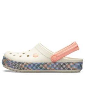 Chodaki Crocband Gallery „White Pink”