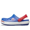 Chodaki Crocband II „Blue White Red”