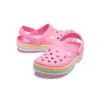 Chodaki Crocband Rainbow Glitter „Pink”