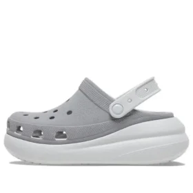 Chodaki Crush z elementami odblaskowymi „Grey White”