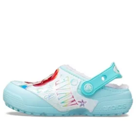 Chodaki Fun Lab Disney Mała Syrenka „Sky Blue White”