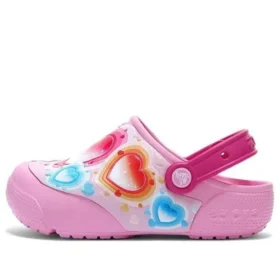 Chodaki Fun Lab Heart Lights „Pink Blue”