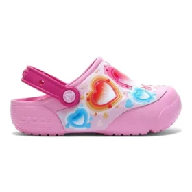 Chodaki Fun Lab Heart Lights „Pink Blue”