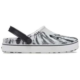 Chodaki Off Court „Marbled White Black”