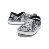 Chodaki Off Court z nadrukiem „Grey Black White”