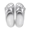 Chodaki Siren Metallic Bow „Silver”