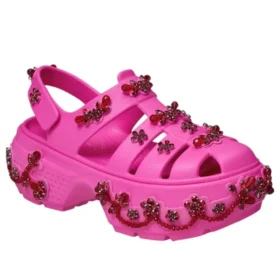 Chodaki Stomp Fisherman „Simone Rocha Electric Pink”