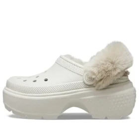 Chodaki Stomp z podszewką „White”