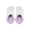 Classic Baya Lined Clog „White Lila”