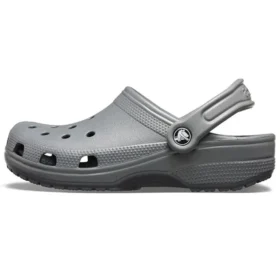 Classic Clog Beach Gray Sandały plażowe typu chodaki w kolorze szarym