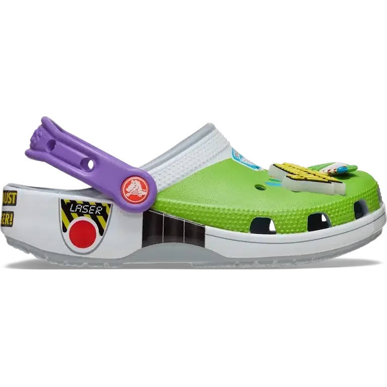 Classic Clog Buzz z serii „Toy Story” Disney Pixar dla małych dzieci Classic Clog Buzz z serii „Toy Story” Disney Pixar dla małych dzieci