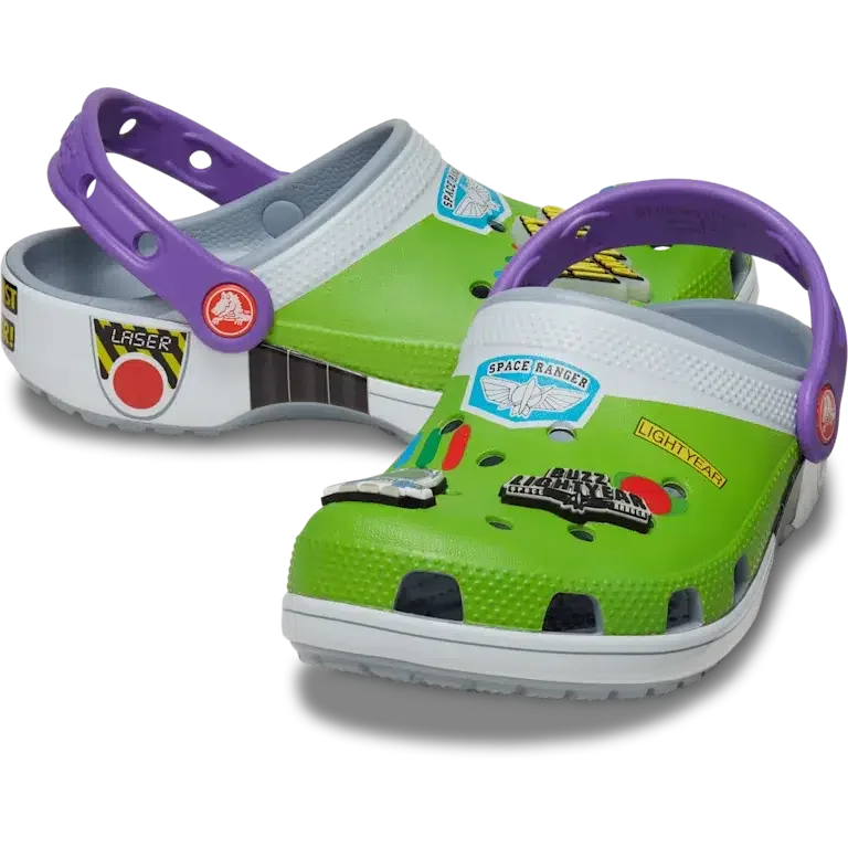 Classic Clog Buzz z serii „Toy Story” Disney Pixar dla małych dzieci Classic Clog Buzz z serii „Toy Story” Disney Pixar dla małych dzieci