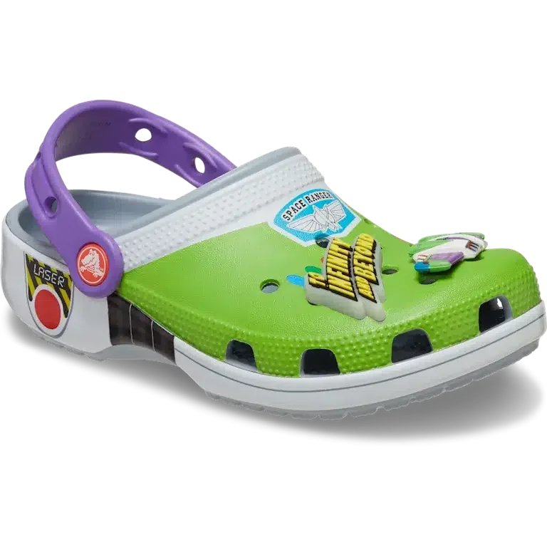 Classic Clog Buzz z serii „Toy Story” Disney Pixar dla małych dzieci Classic Clog Buzz z serii „Toy Story” Disney Pixar dla małych dzieci