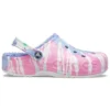 Classic Clog Crocs z nadrukiem Tie-Dye „Multi-Color”