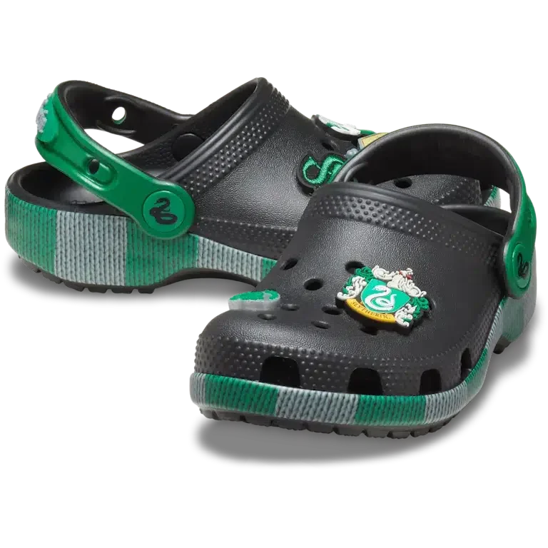 Classic Clog dla maluchów z motywem Slytherinu z serii Harry Potter Classic Clog dla maluchów z motywem Slytherinu z serii Harry Potter