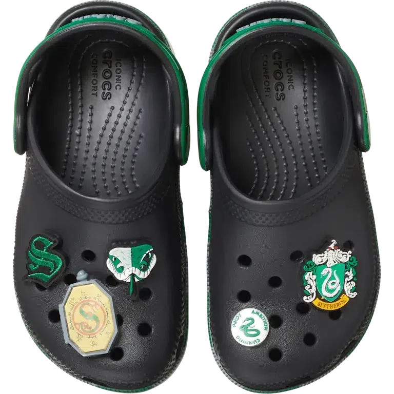 Classic Clog dla maluchów z motywem Slytherinu z serii Harry Potter Classic Clog dla maluchów z motywem Slytherinu z serii Harry Potter