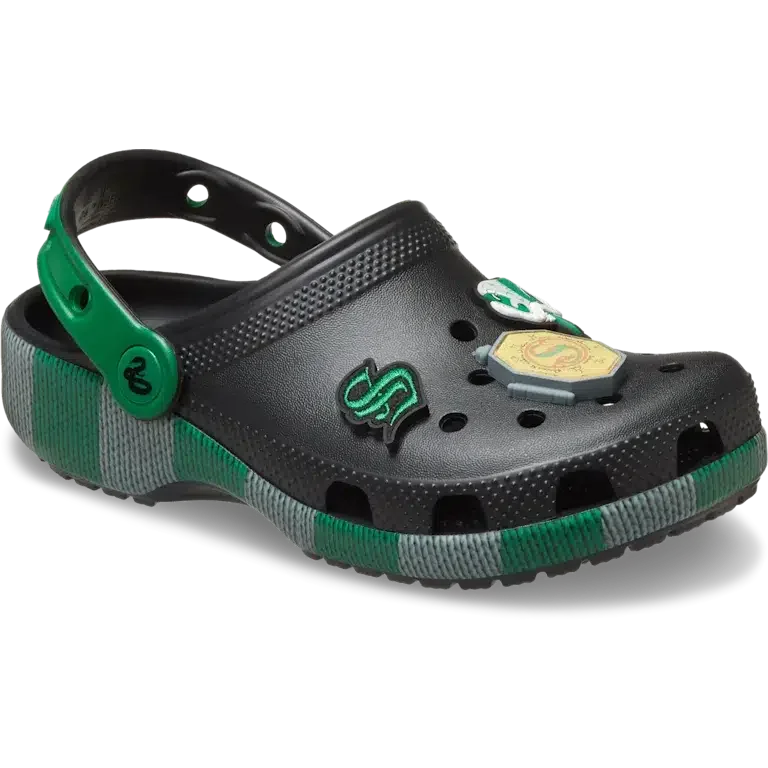 Classic Clog dla maluchów z motywem Slytherinu z serii Harry Potter Classic Clog dla maluchów z motywem Slytherinu z serii Harry Potter