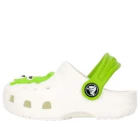 Classic Clog Glow Alien „White Green”