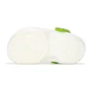 Classic Clog Glow Alien „White Green”