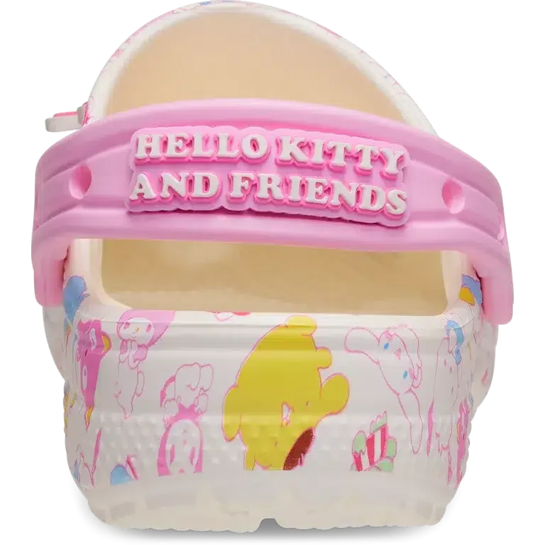 Classic Clog Hello Kitty® and Friends w pastelowych kolorach dla małych dzieci Classic Clog Hello Kitty® and Friends w pastelowych kolorach dla małych dzieci