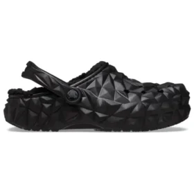 Classic Clog Lined Geometric „Black”