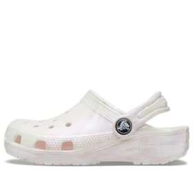 Classic Clog „Marble White Pink”
